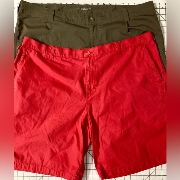 2 Pair Columbia PFG Omni Shade Men’s Size 42 Shorts 10” Length - Picture 1 of 15
